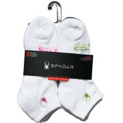 Wholesale - 5pk SPYDER 2-TONE LOGO LOW CUT SOCKS SIZE 9-11 C/P 60, UPC: 193159188535